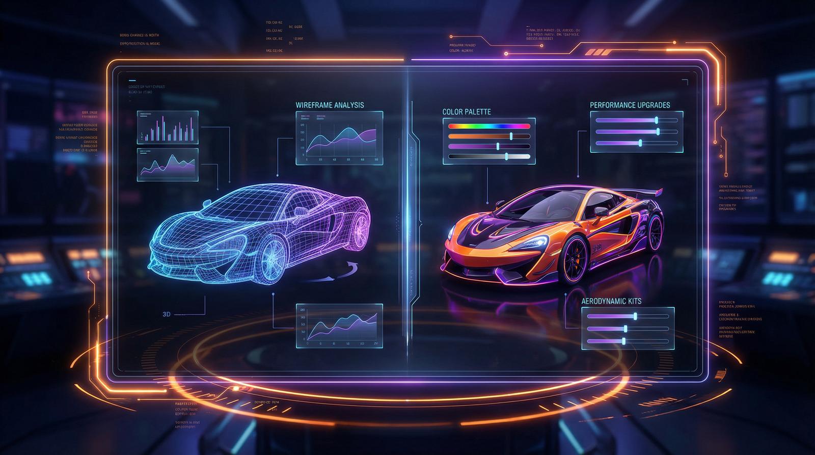 17c一起草AI改装设计界面